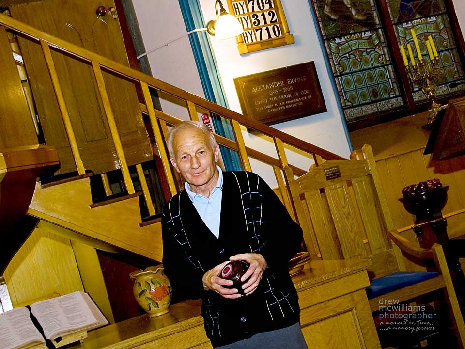 Norman Lindsay celebrates more than 40 years of Dromore Non-Subscribing Presbyterian Church Bowling Club