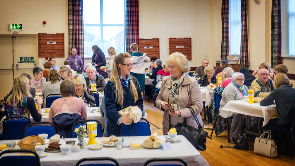 Annual fund raising brunch at Dromore Non-Subscribing Presbyterian Church Hall in aid of the Friends of the Cancer Centre, Belfast City Hospital