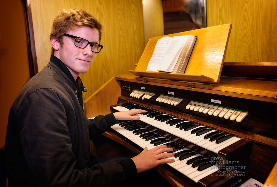 One of the youngest church organists in Ireland