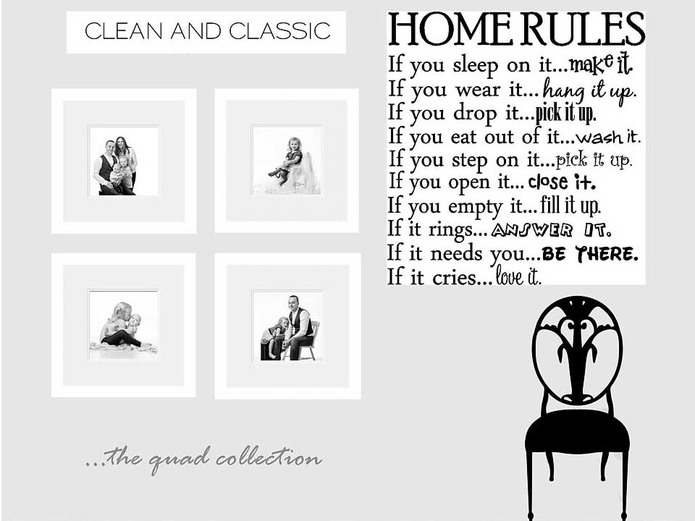Mother's rules of the home