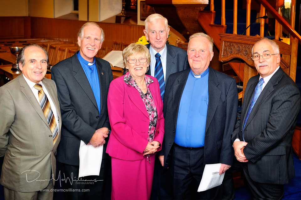 Guests at the Bowlers Service at Dromore Non-Subscribing Presbyterian Church