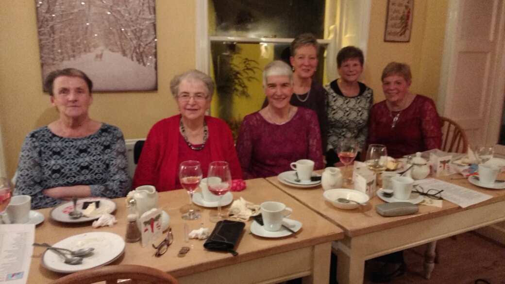 Women's League Christmas Dinner at the Riverside Tearooms, Dromore