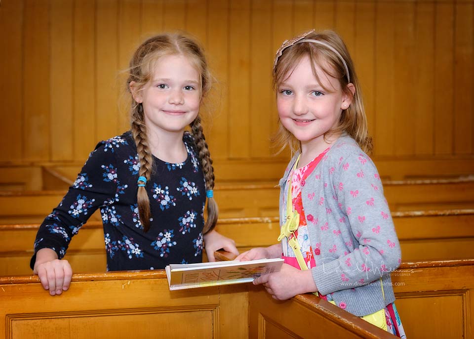 Sunday School children at Dromore Non-Subscribing Presbyterian Church